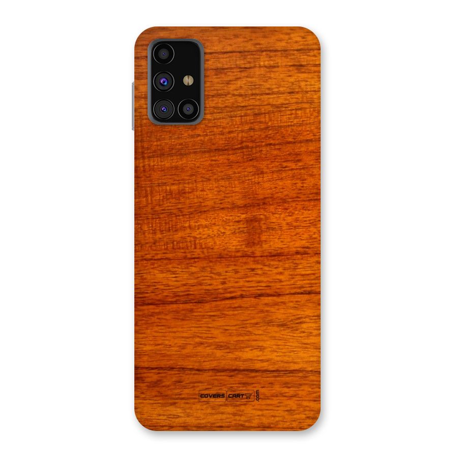 Wood Texture Design Back Case for Galaxy M31s