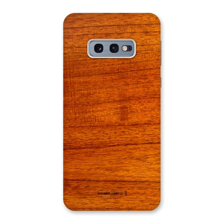Wood Texture Design Back Case for Galaxy S10e