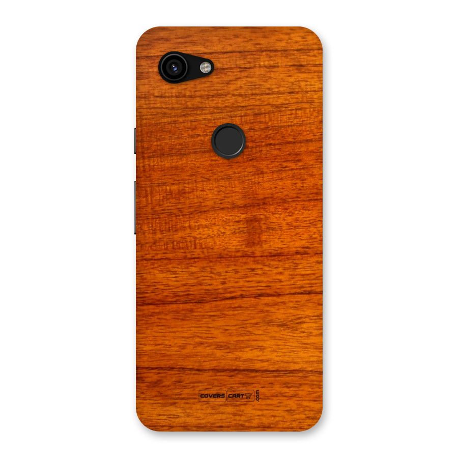 Wood Texture Design Back Case for Google Pixel 3a