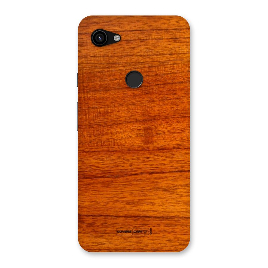 Wood Texture Design Back Case for Google Pixel 3a XL