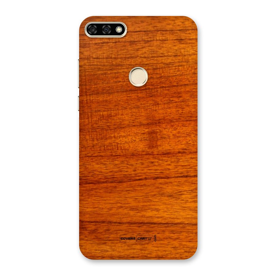 Wood Texture Design Back Case for Honor 7A