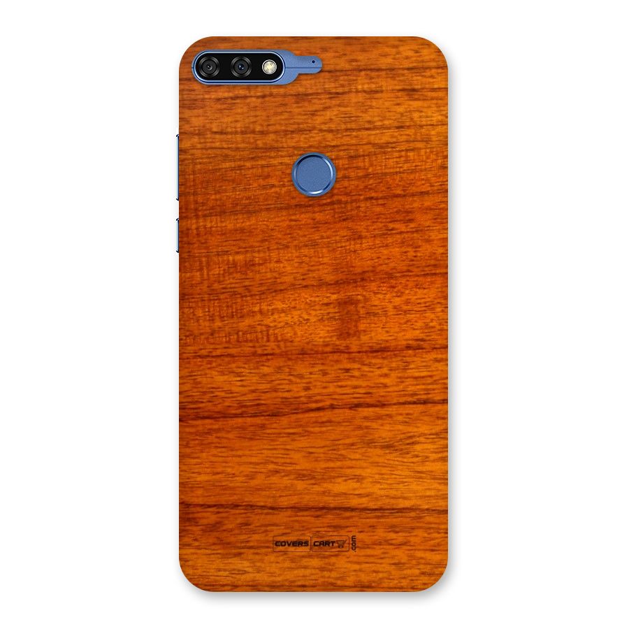 Wood Texture Design Back Case for Honor 7C