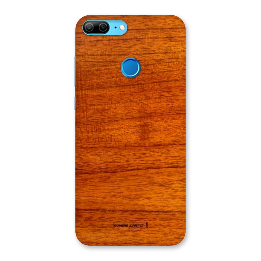 Wood Texture Design Back Case for Honor 9 Lite