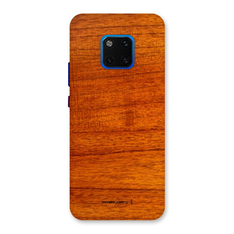 Wood Texture Design Back Case for Huawei Mate 20 Pro