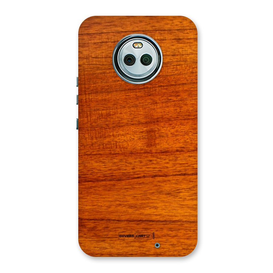Wood Texture Design Back Case for Moto X4