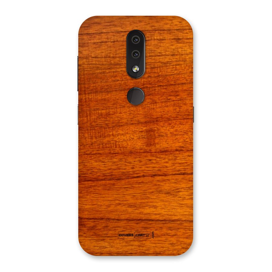 Wood Texture Design Back Case for Nokia 4.2