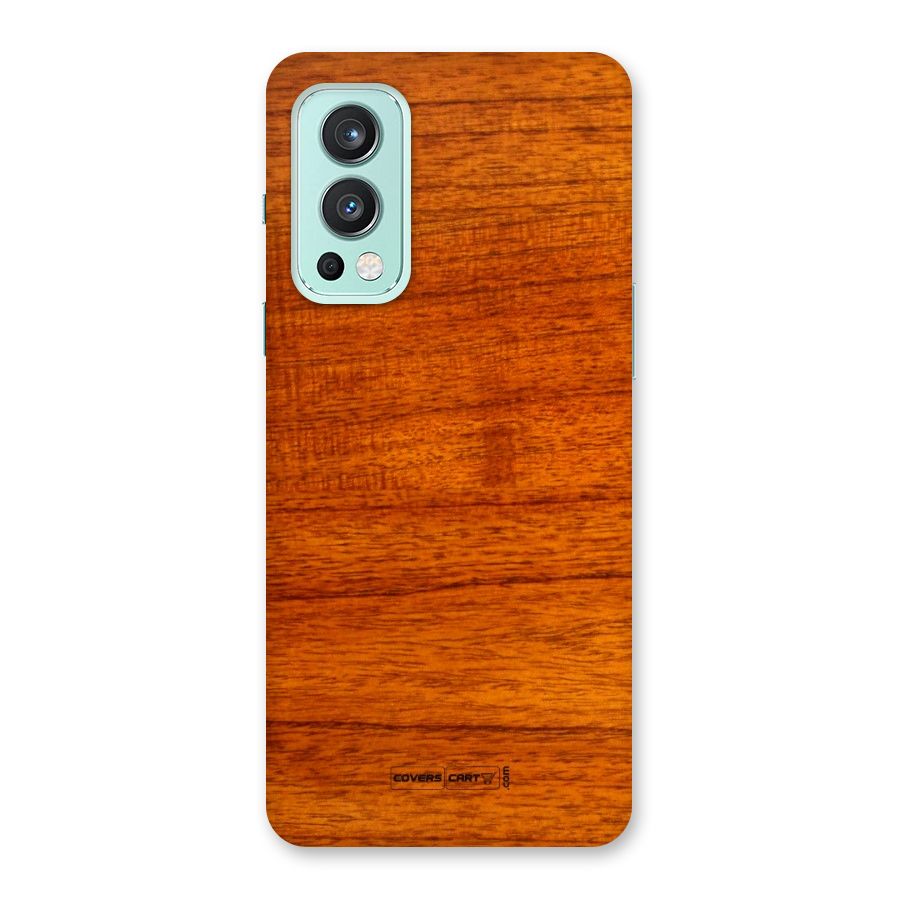 Wood Texture Design Back Case for OnePlus Nord 2 5G