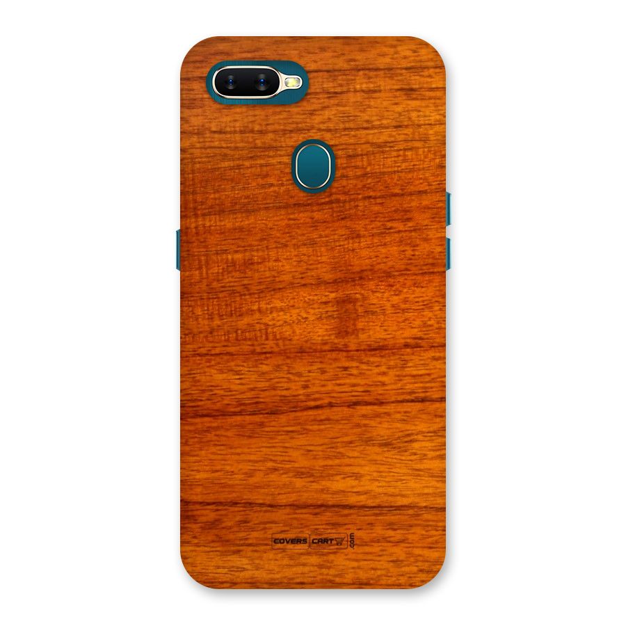 Wood Texture Design Back Case for Oppo A11k