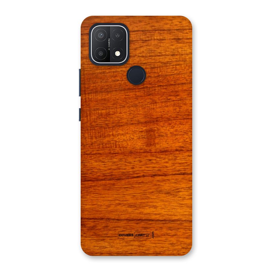 Wood Texture Design Back Case for Oppo A15