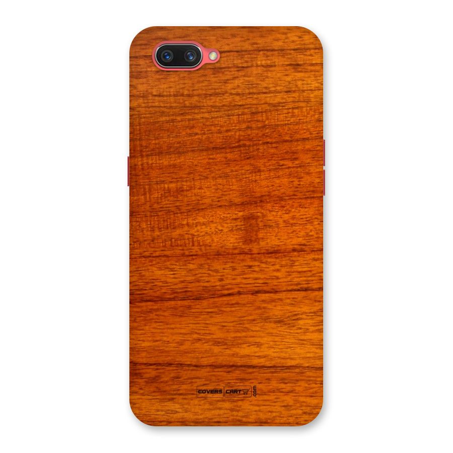 Wood Texture Design Back Case for Oppo A3s
