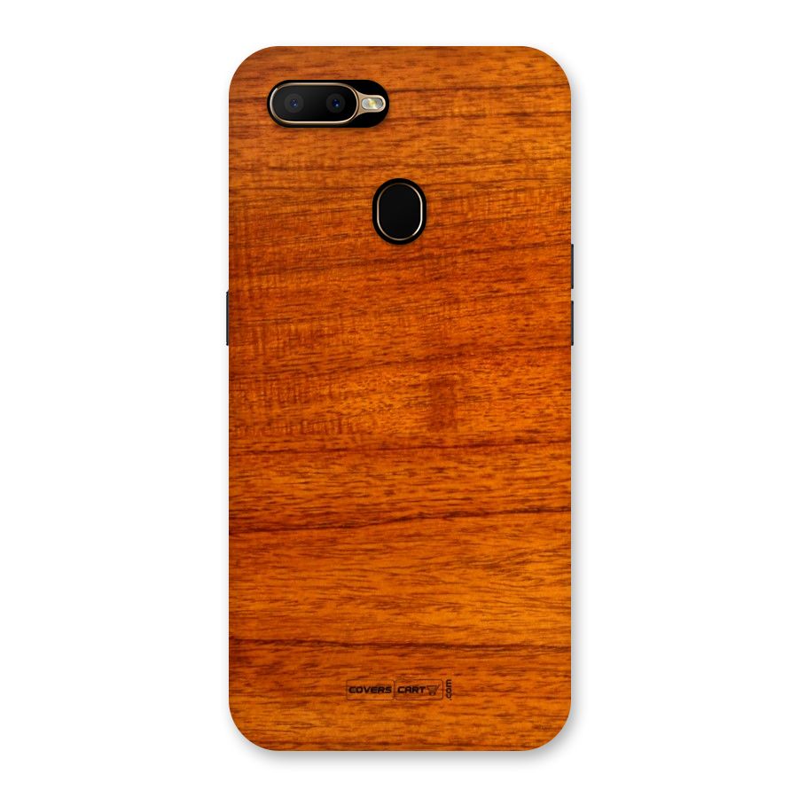Wood Texture Design Back Case for Oppo A5s