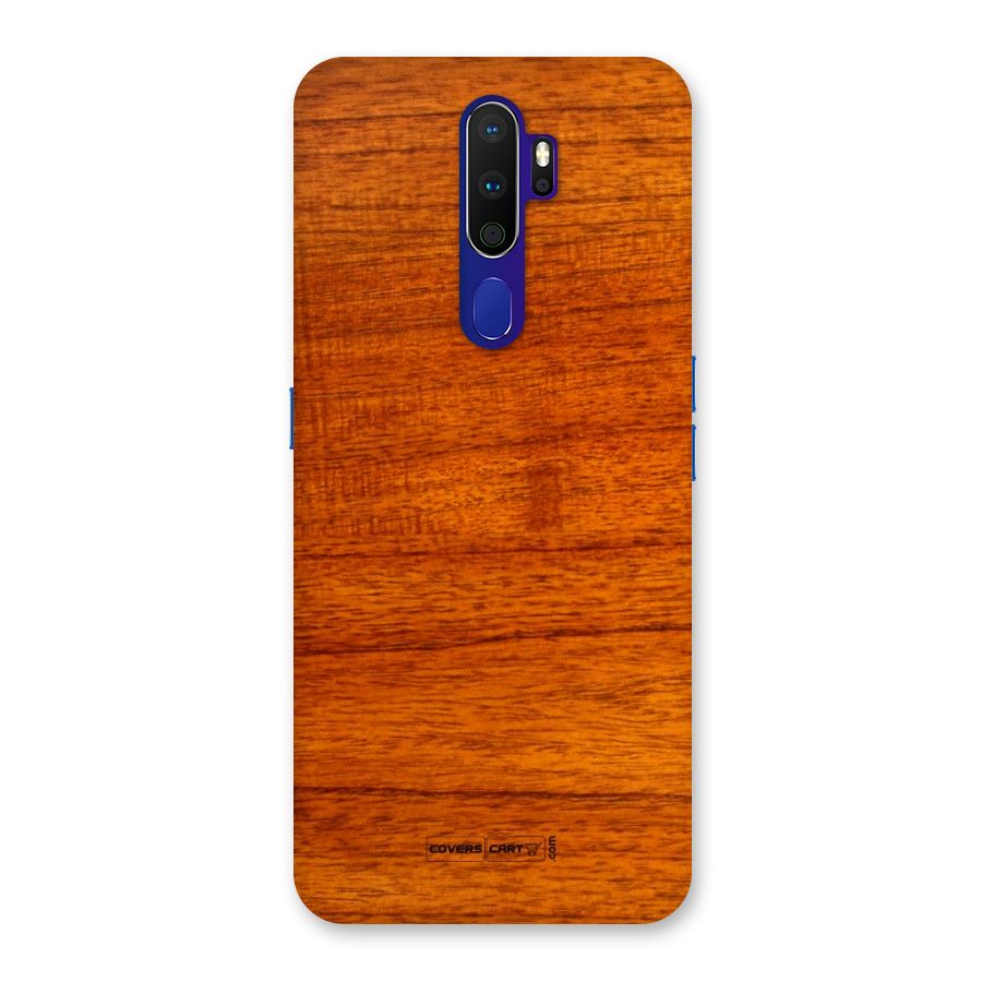 Wood Texture Design Back Case for Oppo A9 (2020)