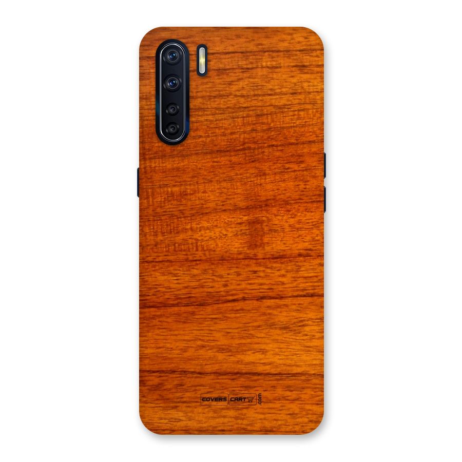 Wood Texture Design Back Case for Oppo F15