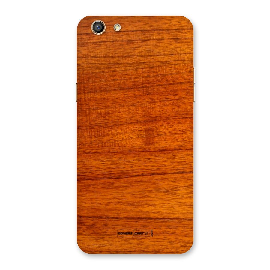 Wood Texture Design Back Case for Oppo F3