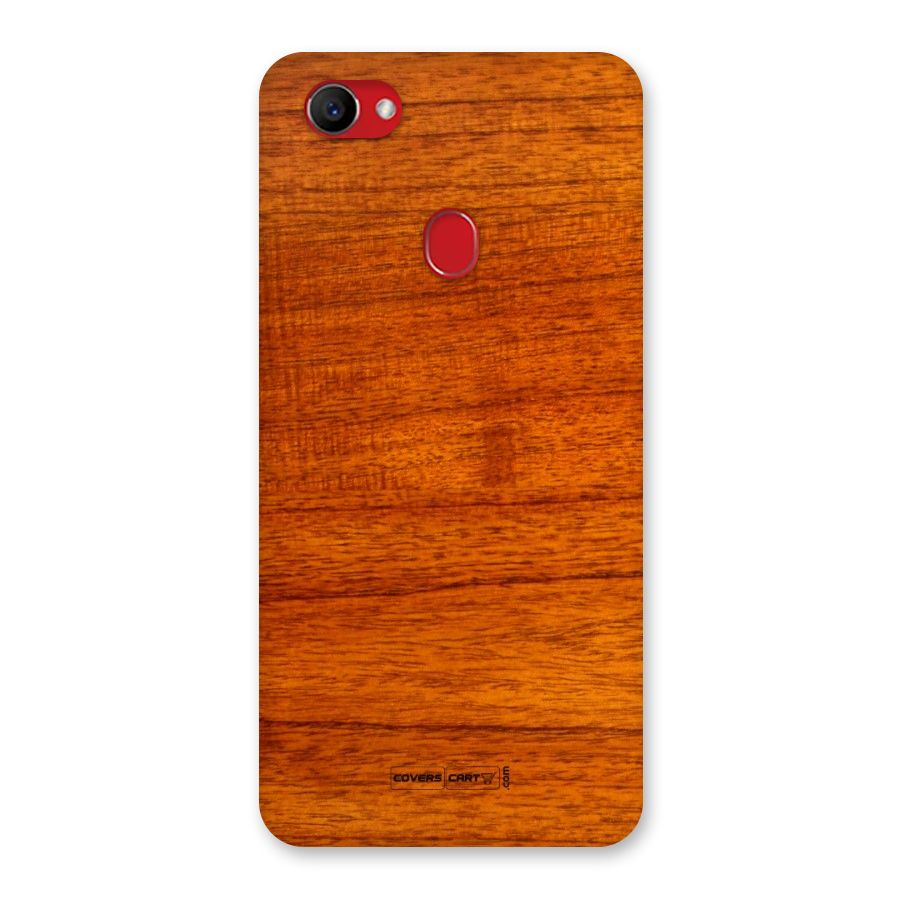 Wood Texture Design Back Case for Oppo F7