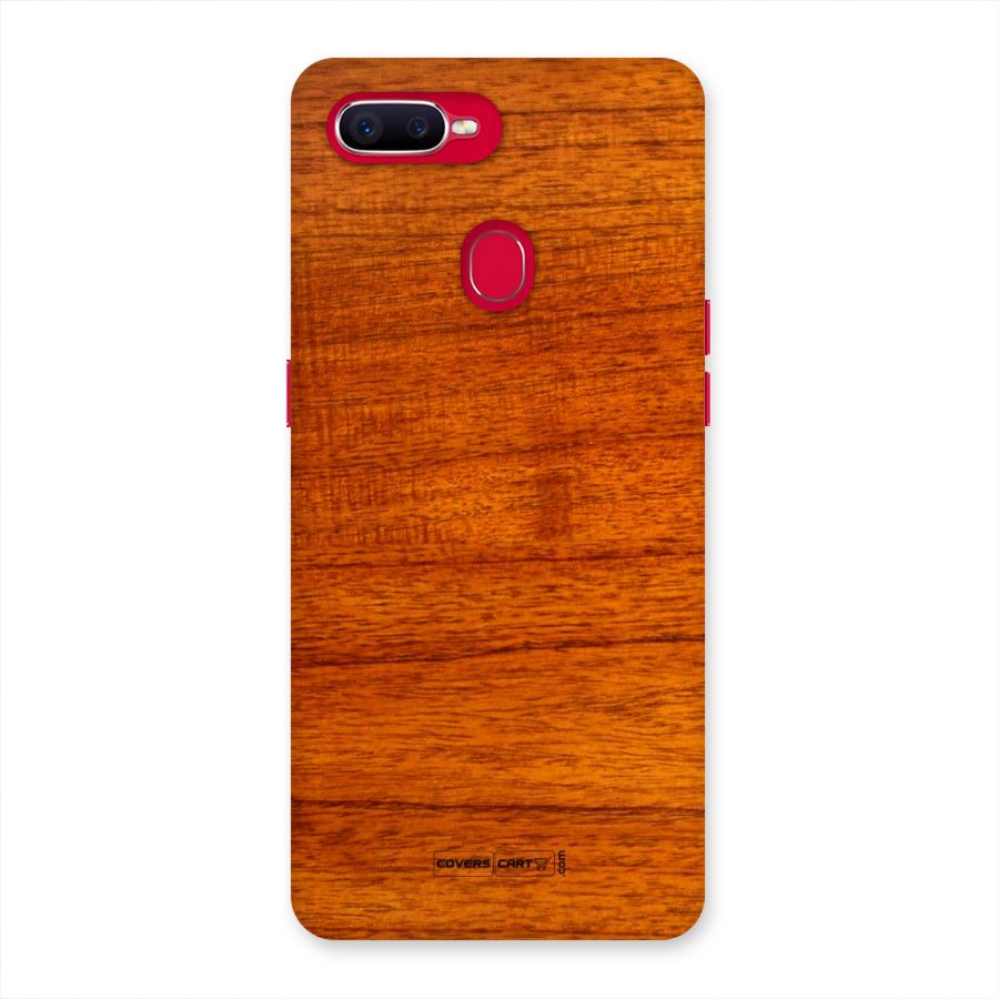 Wood Texture Design Back Case for Oppo F9 Pro