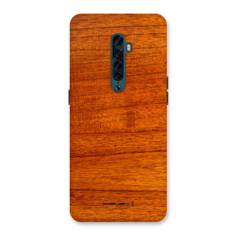 Wood Texture Design Back Case for Oppo Reno2