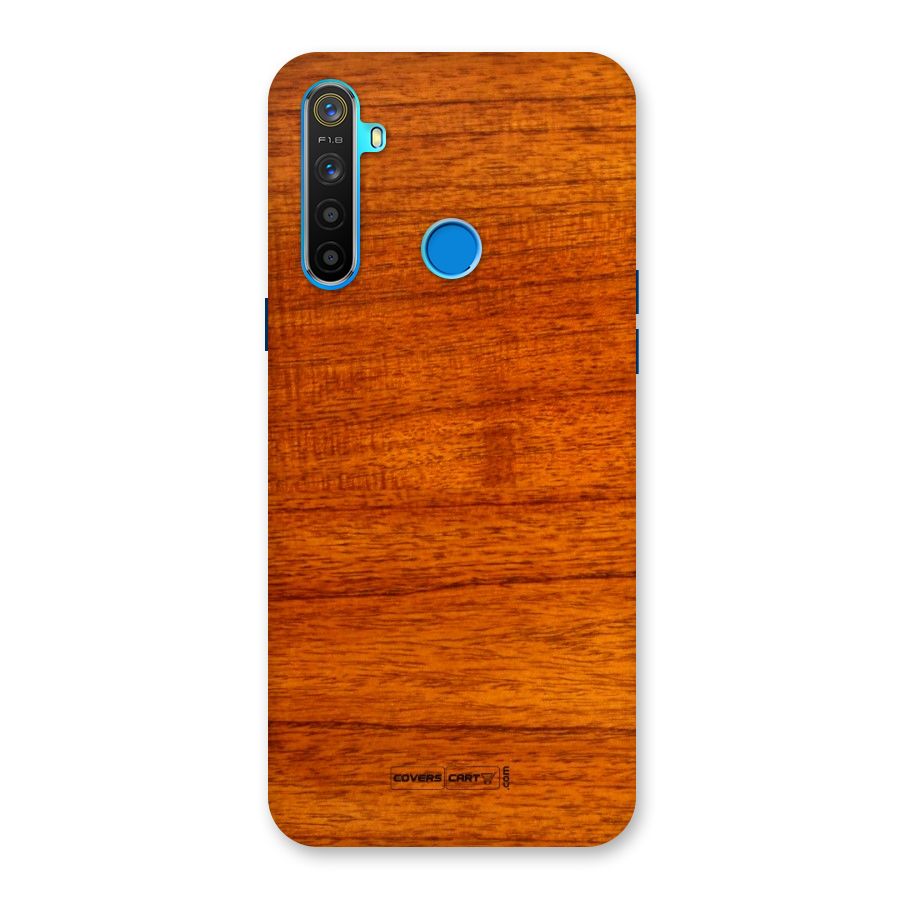 Wood Texture Design Back Case for Realme 5