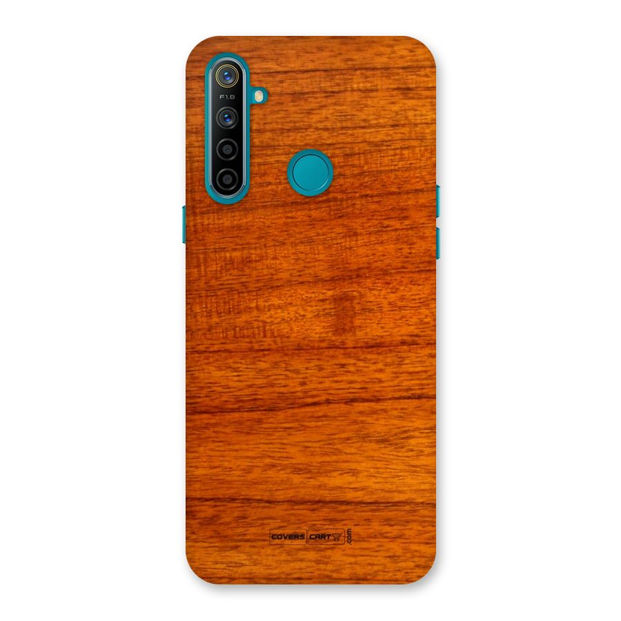 Wood Texture Design Back Case for Realme 5i