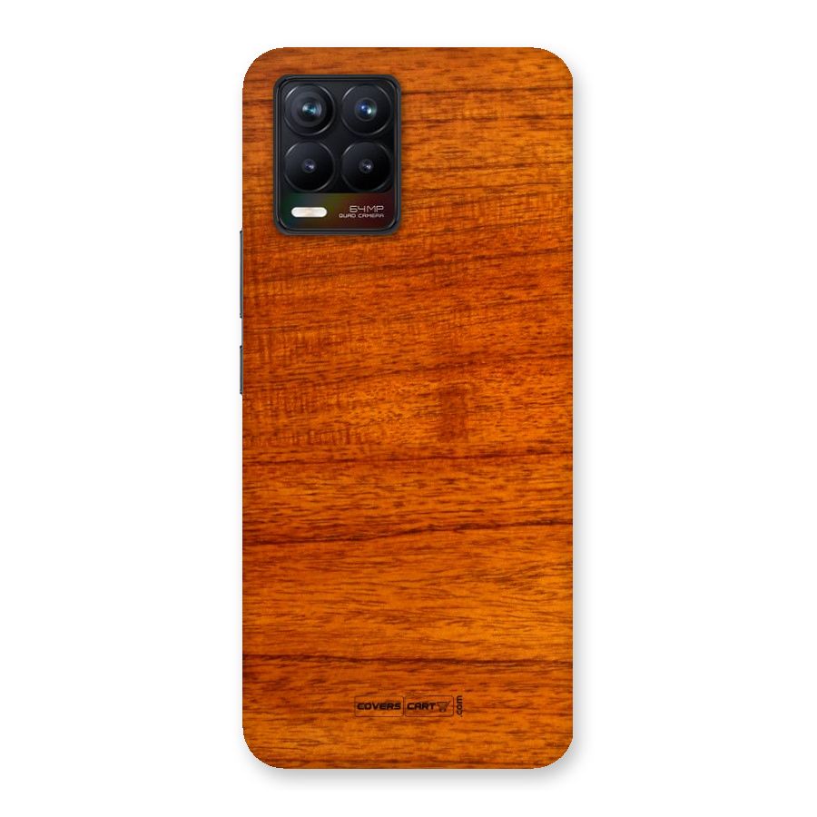 Wood Texture Design Back Case for Realme 8
