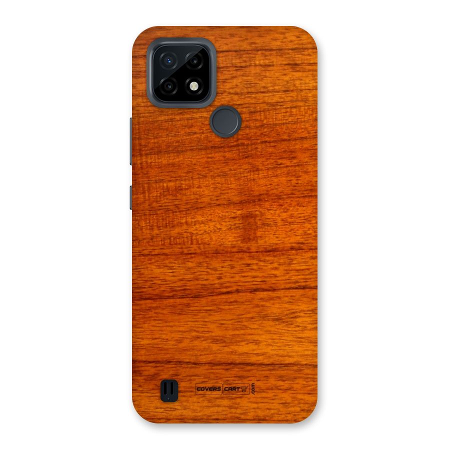 Wood Texture Design Back Case for Realme C21