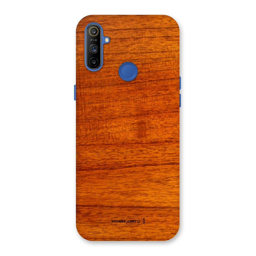 Wood Texture Design Back Case for Realme Narzo 10A