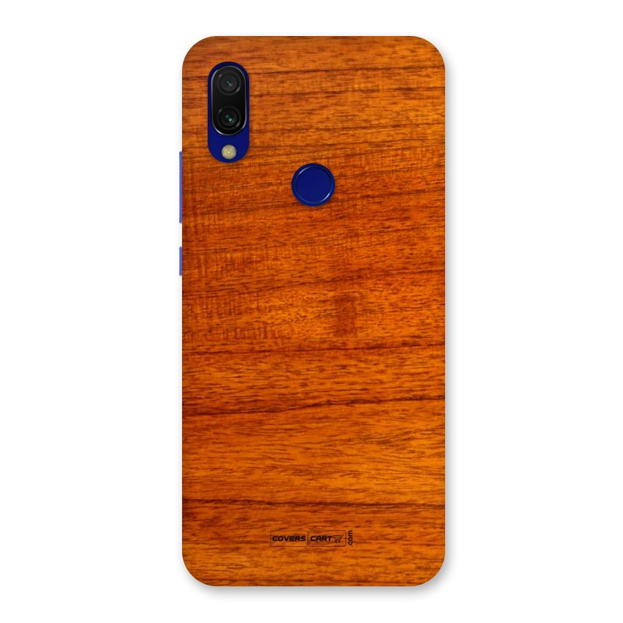 Wood Texture Design Back Case for Redmi 7