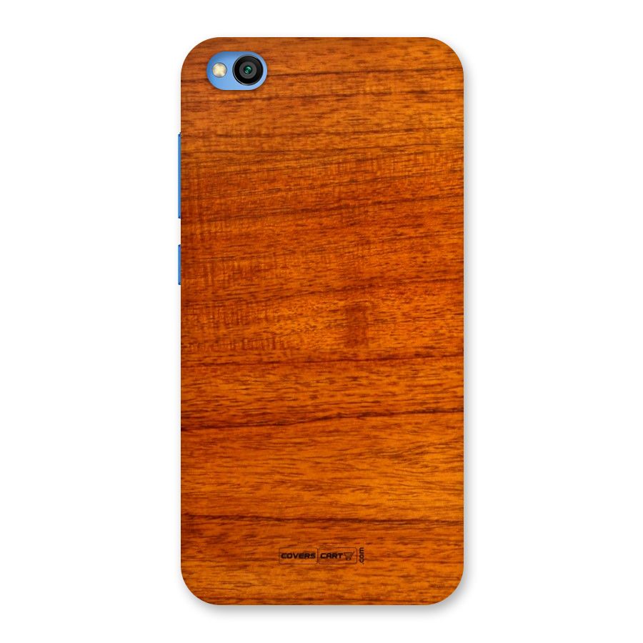 Wood Texture Design Back Case for Redmi Go