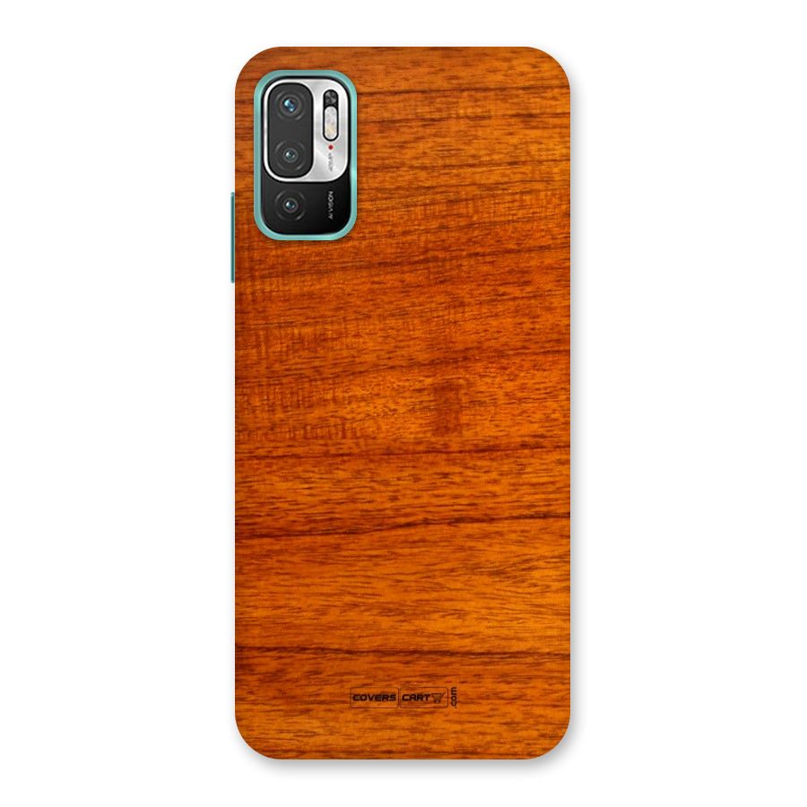 Wood Texture Design Back Case for Redmi Note 10T 5G