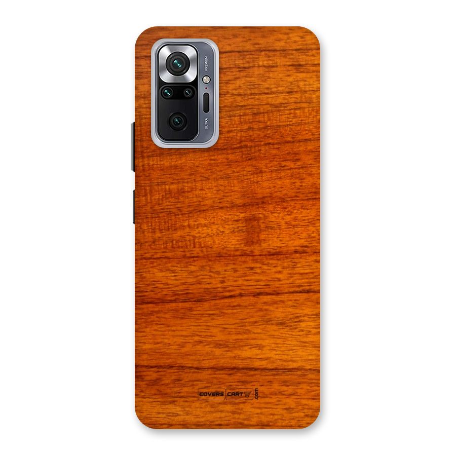 Wood Texture Design Back Case for Redmi Note 10 Pro