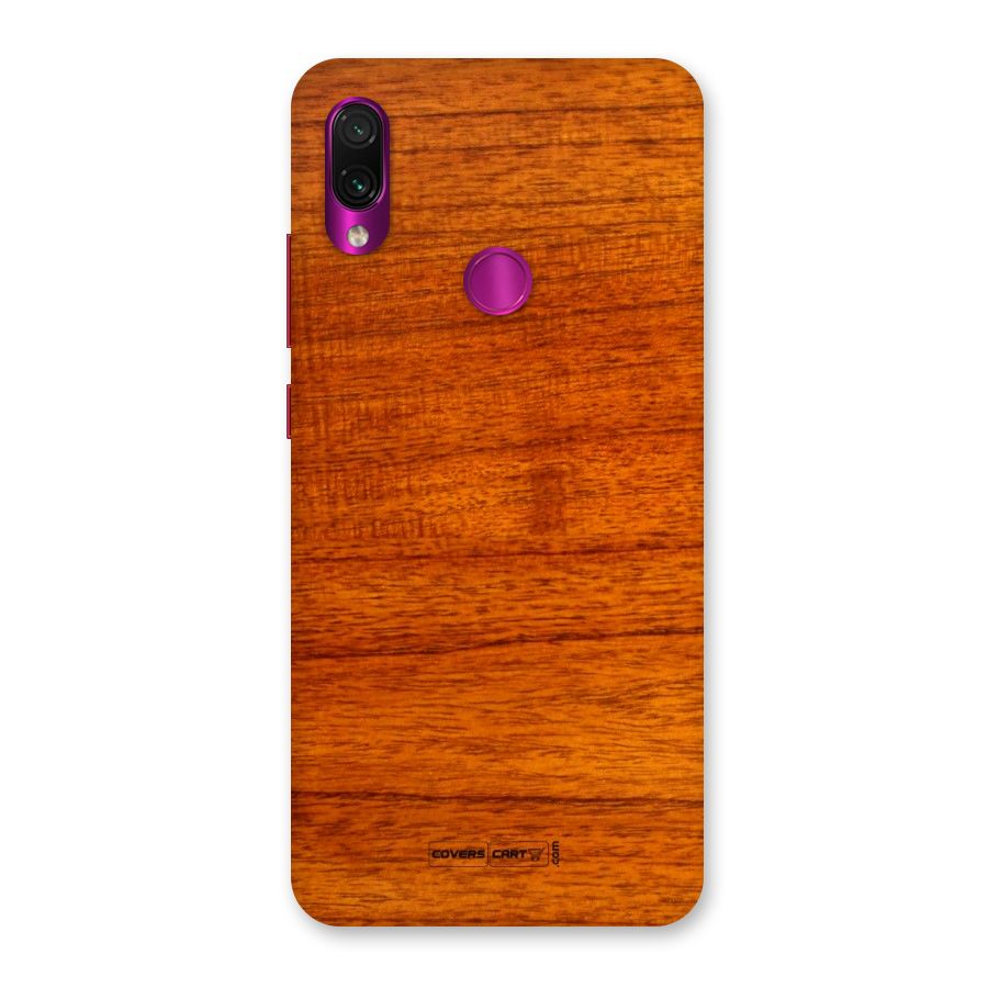 Wood Texture Design Back Case for Redmi Note 7 Pro