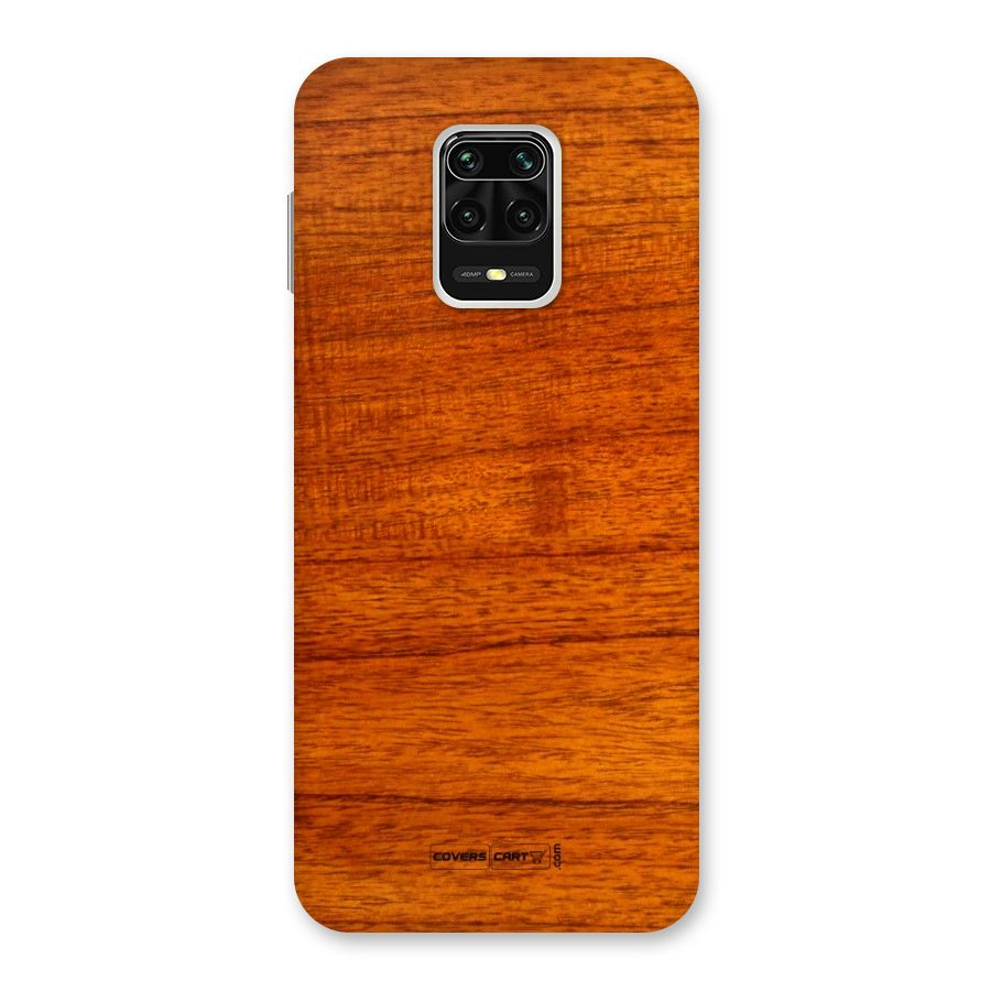 Wood Texture Design Back Case for Redmi Note 9 Pro Max