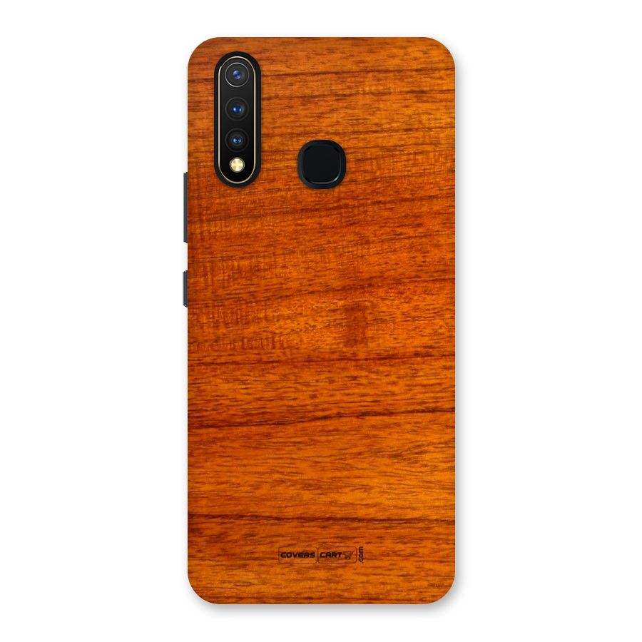 Wood Texture Design Back Case for Vivo U20