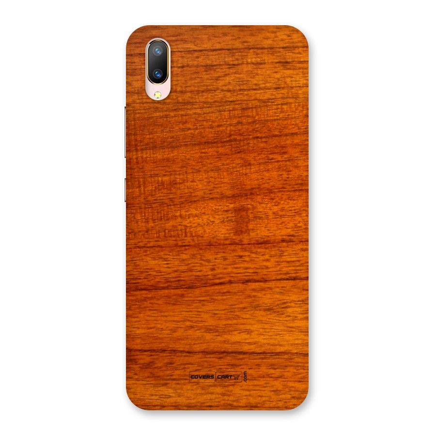 Wood Texture Design Back Case for Vivo V11 Pro