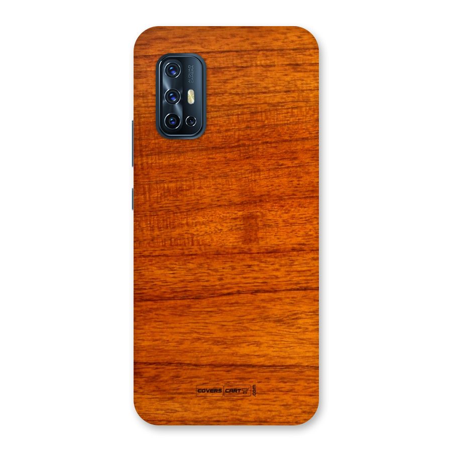 Wood Texture Design Back Case for Vivo V17