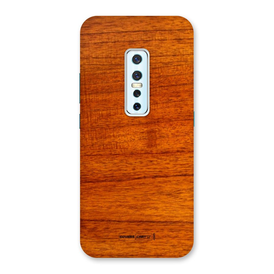 Wood Texture Design Back Case for Vivo V17 Pro