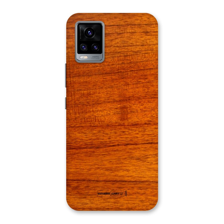 Wood Texture Design Back Case for Vivo V20