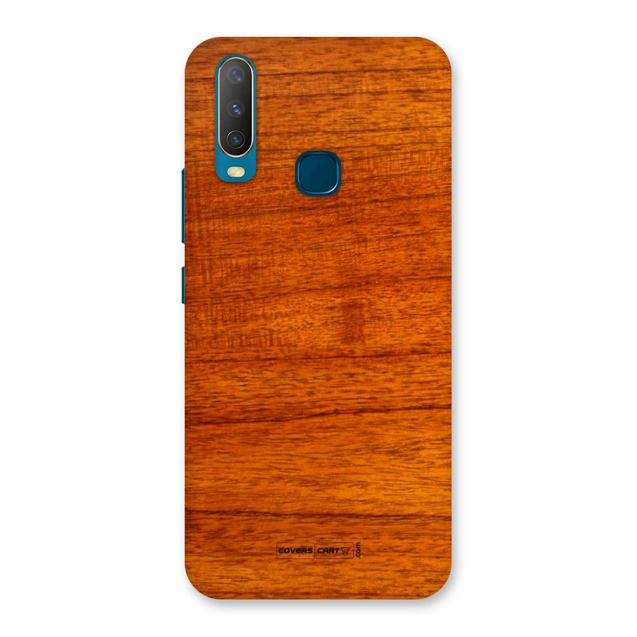 Wood Texture Design Back Case for Vivo Y17