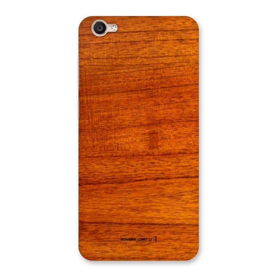 Wood Texture Design Back Case for Vivo Y55s