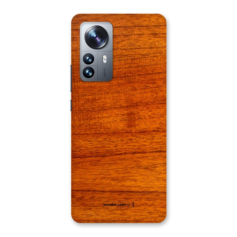 Wood Texture Design Back Case for Xiaomi 12 Pro