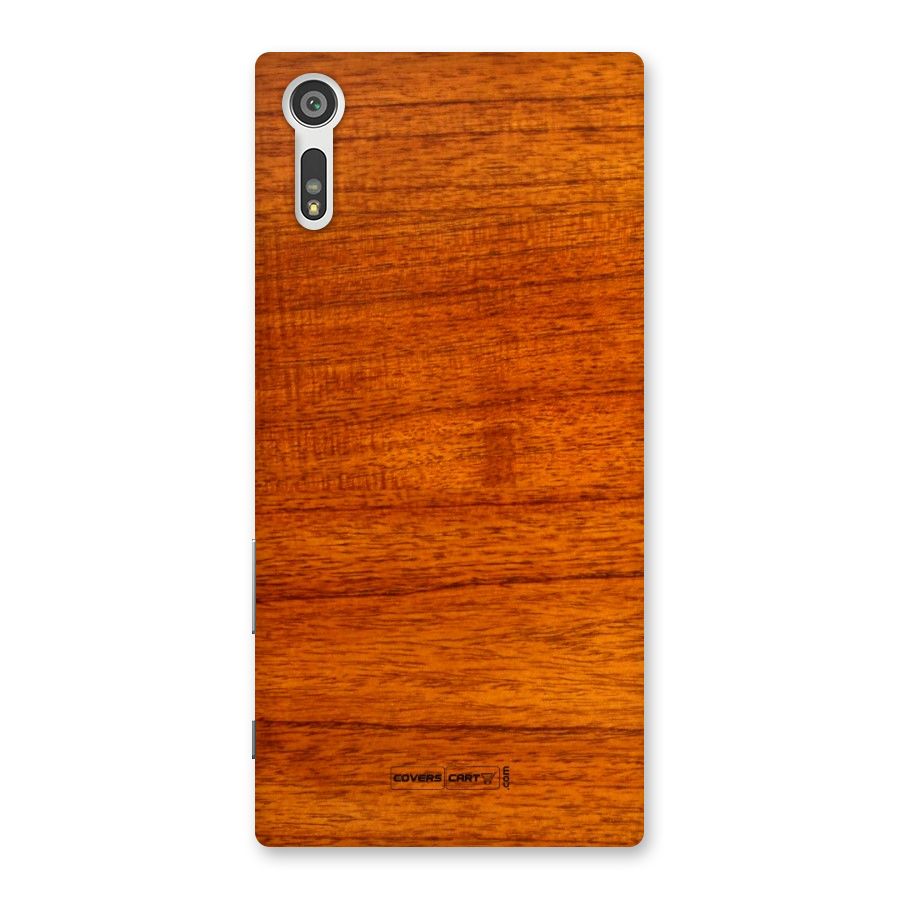 Wood Texture Design Back Case for Xperia XZ