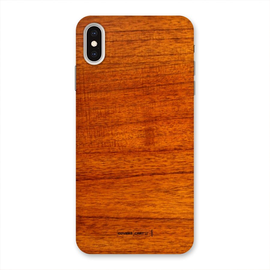 Wood Texture Design Back Case for iPhone XS Max