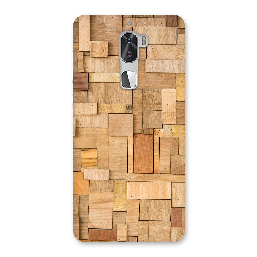 Wooden Blocks Back Case for Coolpad Cool 1