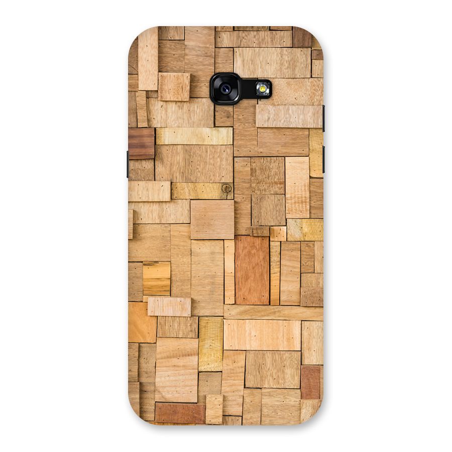 Wooden Blocks Back Case for Galaxy A5 2017