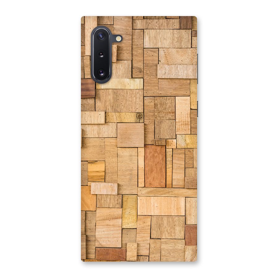 Wooden Blocks Back Case for Galaxy Note 10