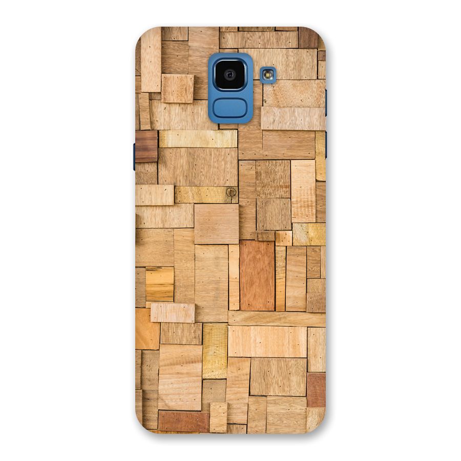 Wooden Blocks Back Case for Galaxy On6