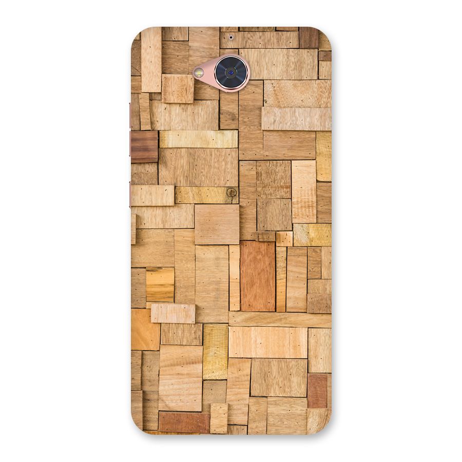 Wooden Blocks Back Case for Gionee S6 Pro