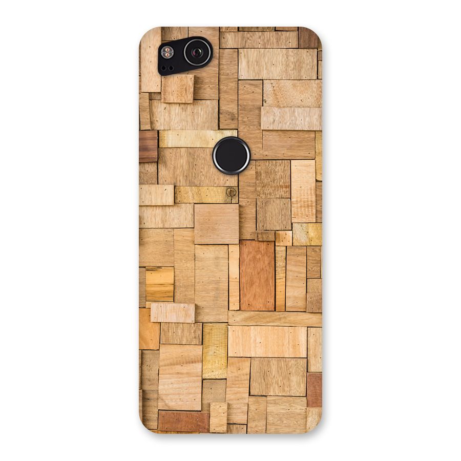 Wooden Blocks Back Case for Google Pixel 2