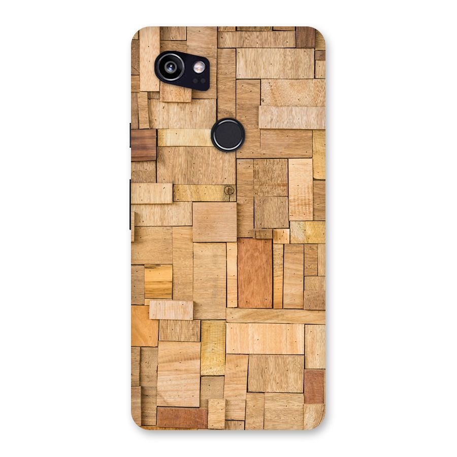 Wooden Blocks Back Case for Google Pixel 2 XL