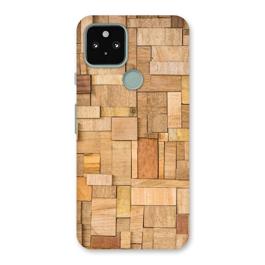 Wooden Blocks Back Case for Google Pixel 5
